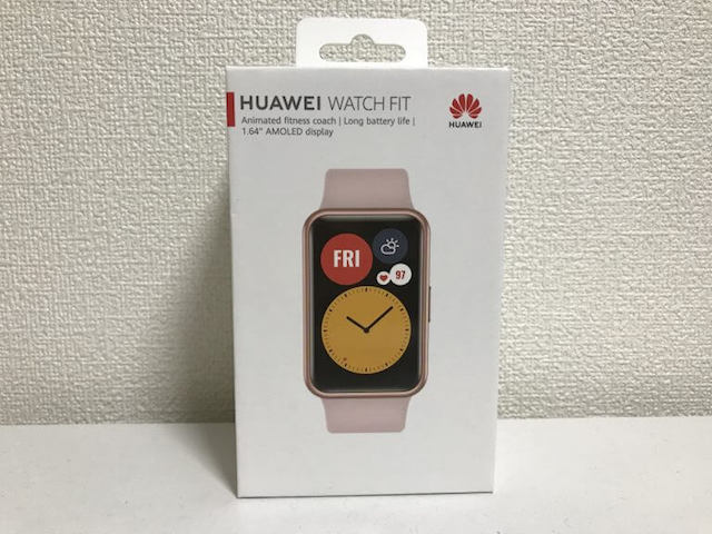 Huawei Watch Fitの購入レビュー！使い方を紹介！