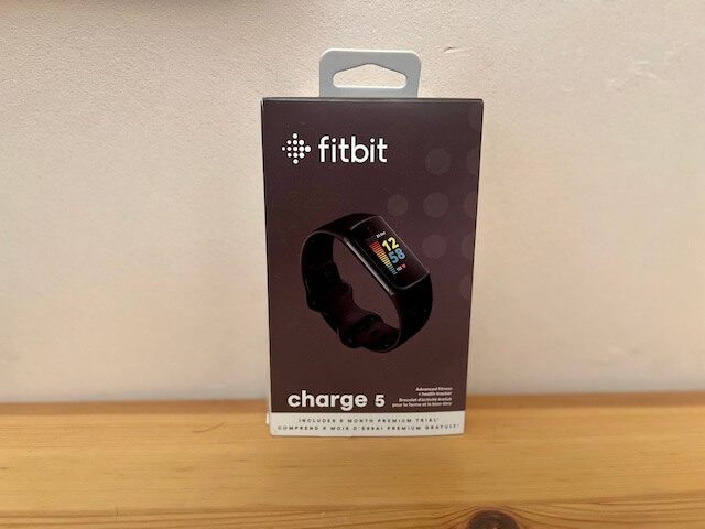 Fitbit charge 5の購入レビュー！感じたこと！（箱）