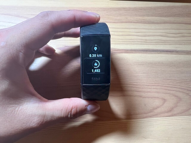 Fitbit charge4の運動管理